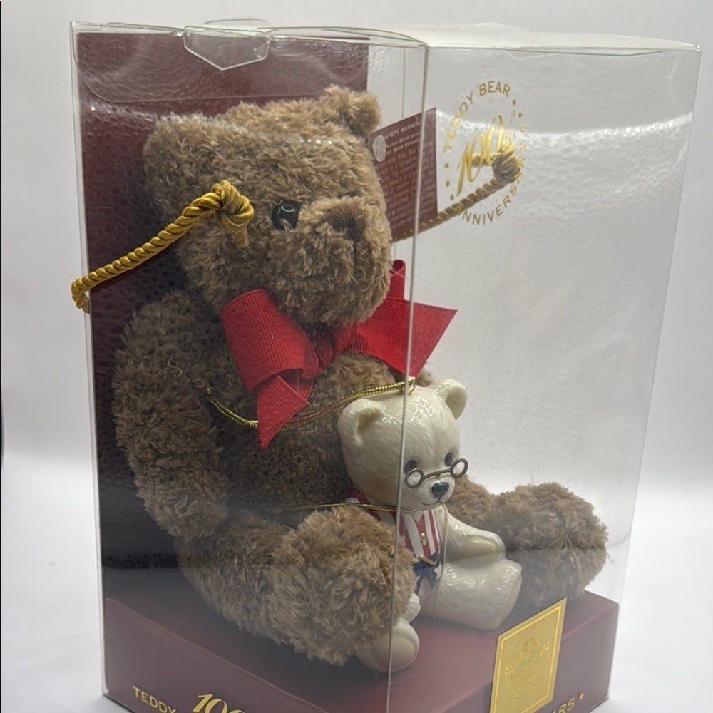 Lenox 100 Anniversary American Bears Teddy Bear Set - Picture 3 of 7